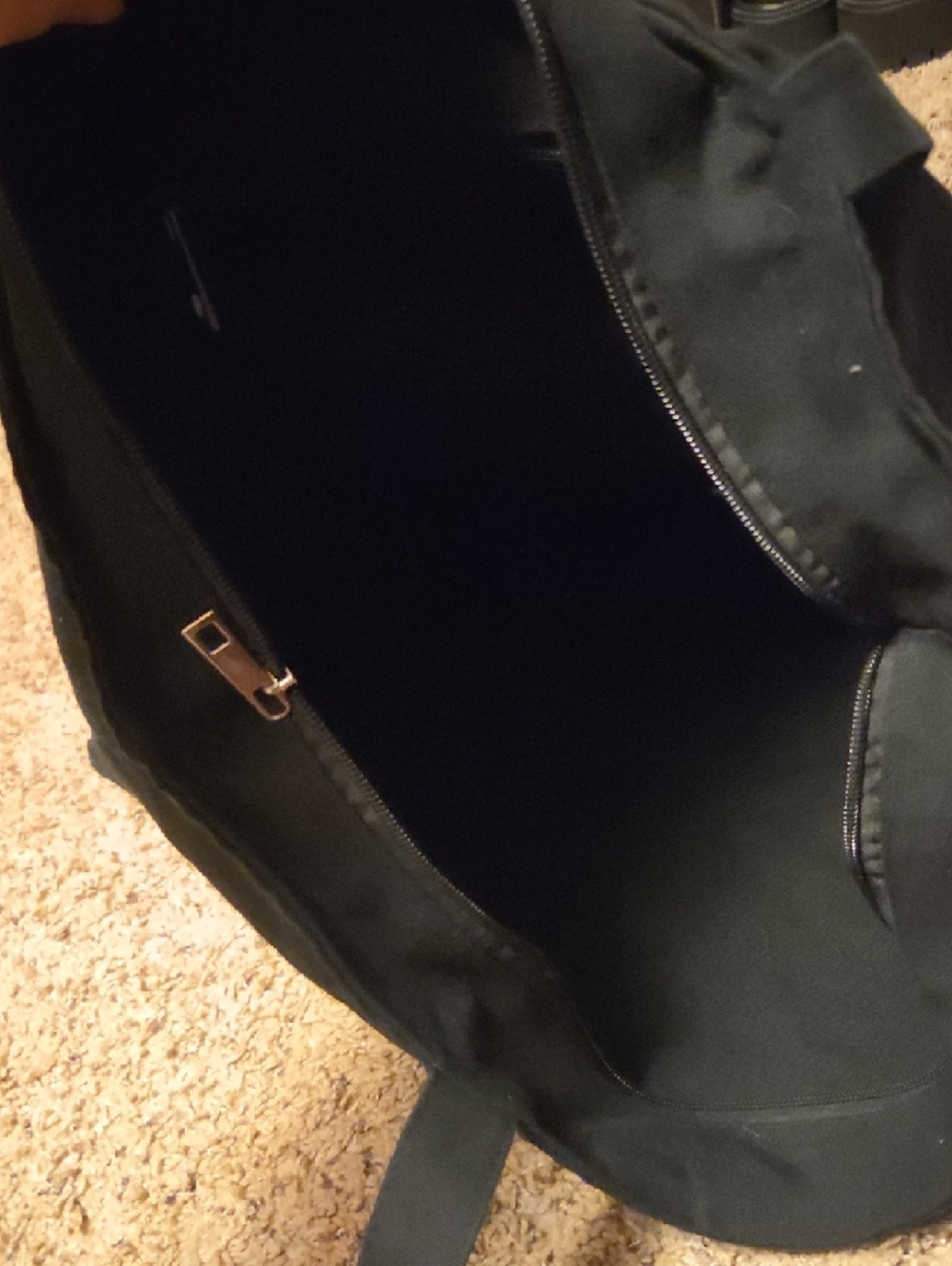 Black 'READ BOOKS' Canvas Tote Bag - Picture 4 of 4